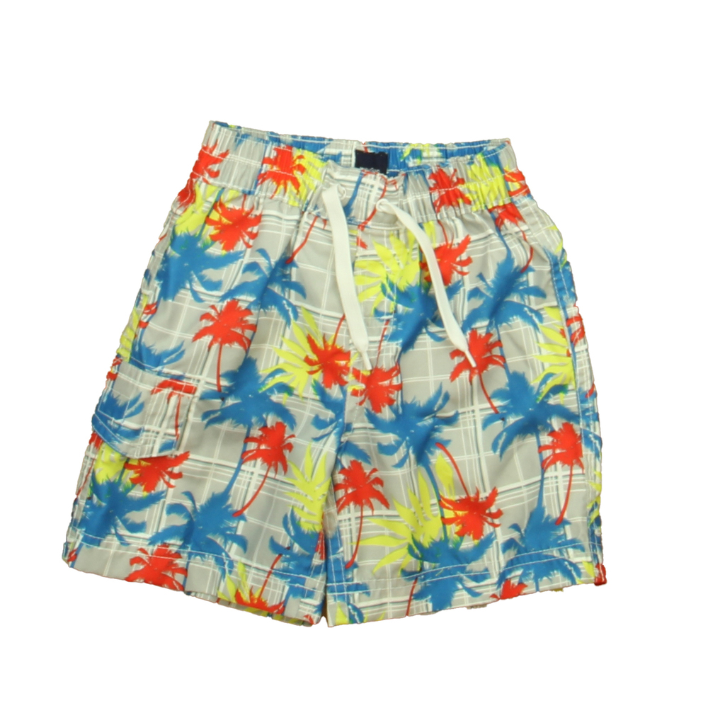 Gap Boys Gray | Blue Palm Trees Trunks size: 18-24 Months